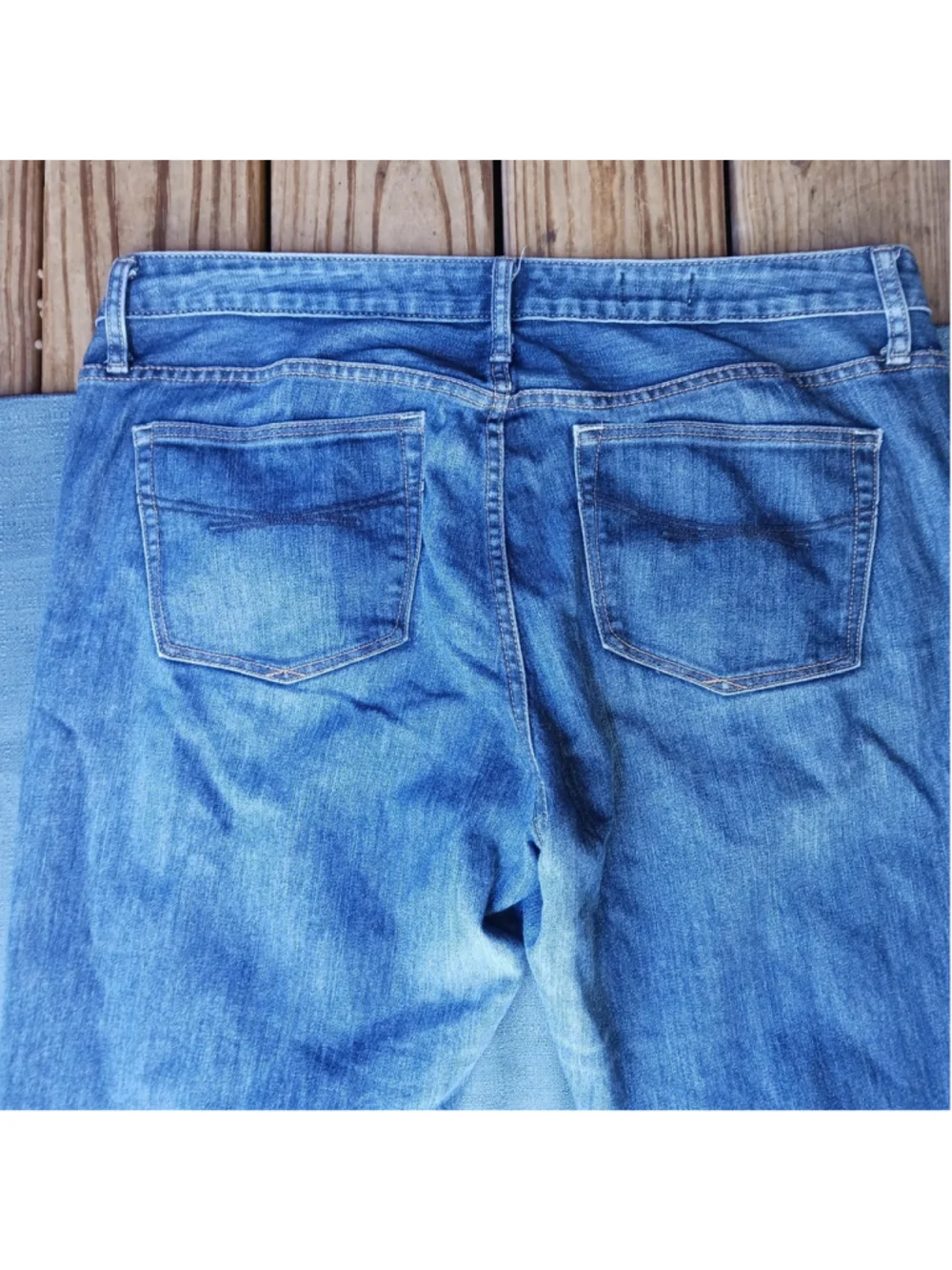 Gap 1969 33R/ 16L Long And Lean Medium Wash Trouser w/Flare Classic